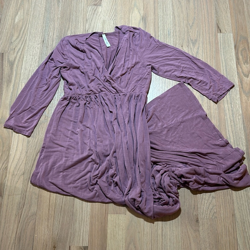 Maxi Mother bee maternity dress